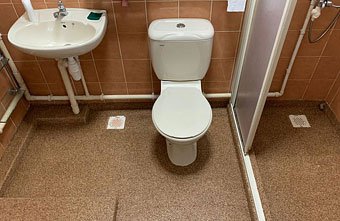 Epoxy Toilet