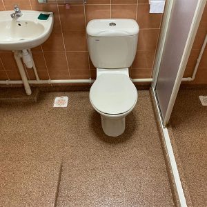 Epoxy Toilet Floor