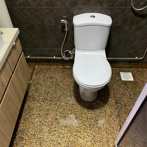 Epoxy Toilet Floor