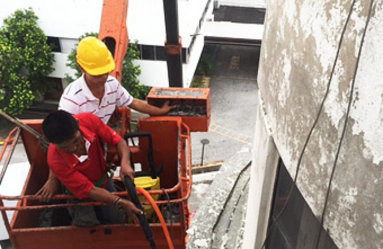Wall Leak Repair | Wall Leakage Singapore - 2ezBuilders - Bathroom Wall Leak Repair Solution